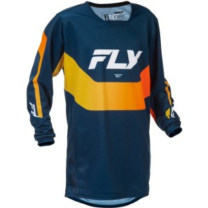 Maillot enfant FLY RACING 2026 Kinetic Navy Orange
