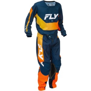 Maillot enfant FLY RACING 2026 Kinetic Navy Orange