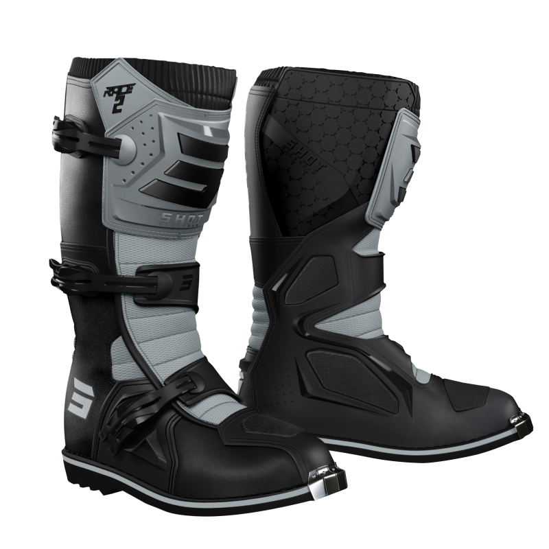 Bottes SHOT 2026 Race 2 Noir Gris