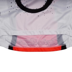 Maillot enfant TROY LEE DESIGNS GP Pro Membrane Blanc Infra Rouge