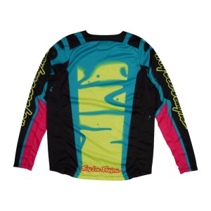 Maillot enfant TROY LEE DESIGNS GP Pro Membrane Noir Jaune