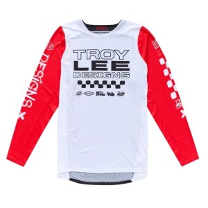 Maillot enfant TROY LEE DESIGNS GP Pro Standard Rouge Blanc