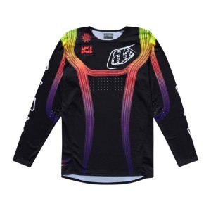 Maillot enfant TROY LEE DESIGNS SE PRO Stripes Noir Multi