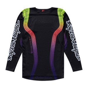 Maillot enfant TROY LEE DESIGNS SE PRO Stripes Noir Multi