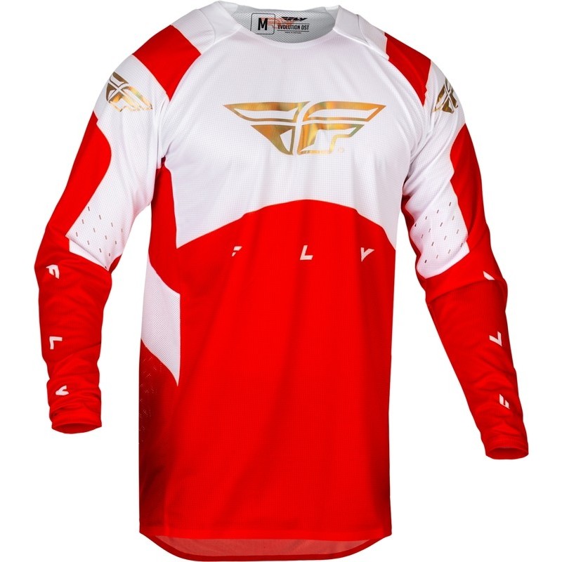 Maillot FLY RACING 2024 Evolution DST Podium Rouge Blanc Maillot FLY RACING 2024 Evolution DST Podium Rouge Blanc
