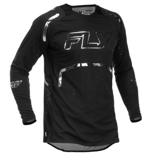 Maillot FLY RACING 2026 Evolution DST Spark Special Edition Noir Argent