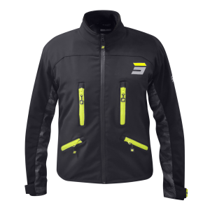Veste Enduro SHOT 2026 Climatic Noir Jaune Fluo