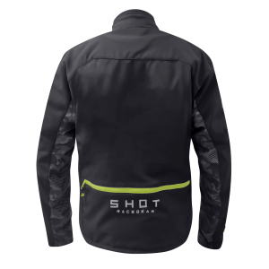 Veste Enduro SHOT 2026 Climatic Noir Jaune Fluo