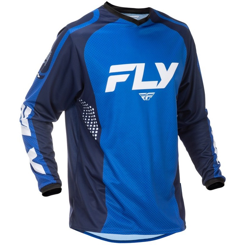 Maillot FLY RACING 2026 F-16 Bleu Blanc Maillot FLY RACING 2026 F-16 Bleu Blanc