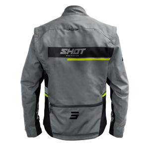 Veste Enduro SHOT 2026 Contact Assault 2.0 Gris Jaune Fluo