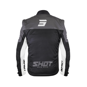 Veste SHOT 2026 Enduro Softshell Lite Noir Blanc
