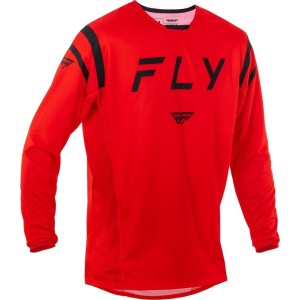 Maillot FLY RACING 2025 Kinetic Center Rouge