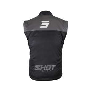 Veste Enduro SHOT 2026 Bodywarmer Lite Noir Blanc