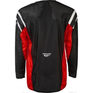 Maillot FLY RACING 2025 Kinetic Mesh Noir Rouge Maillot FLY RACING 2025 Kinetic Mesh Noir Rouge