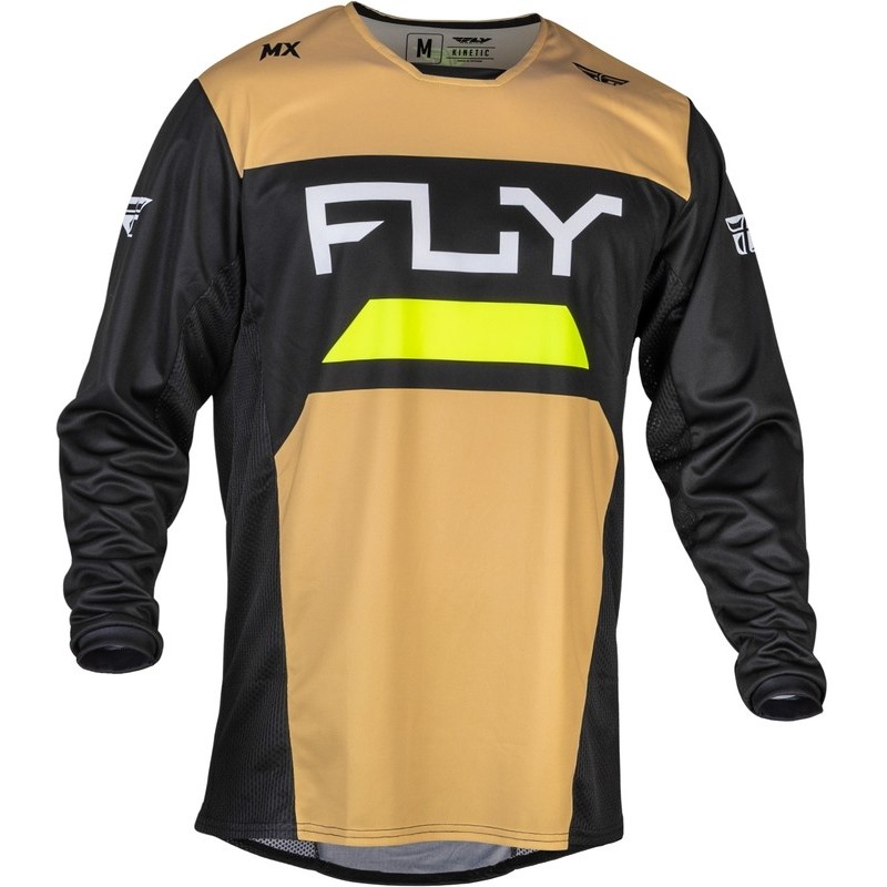 Maillot FLY RACING 2024 Kinetic Reload Kaki Noir Maillot FLY RACING 2024 Kinetic Reload Kaki Noir