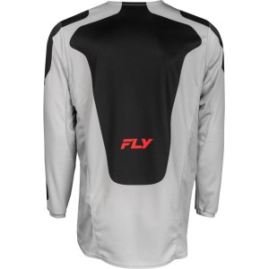 Maillot FLY RACING 2025 Kinetic Sym Gris Noir Maillot FLY RACING 2025 Kinetic Sym Gris Noir