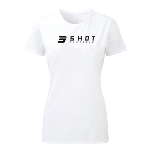 T-shirt Femme SHOT 2026 Team 2.0 Blanc