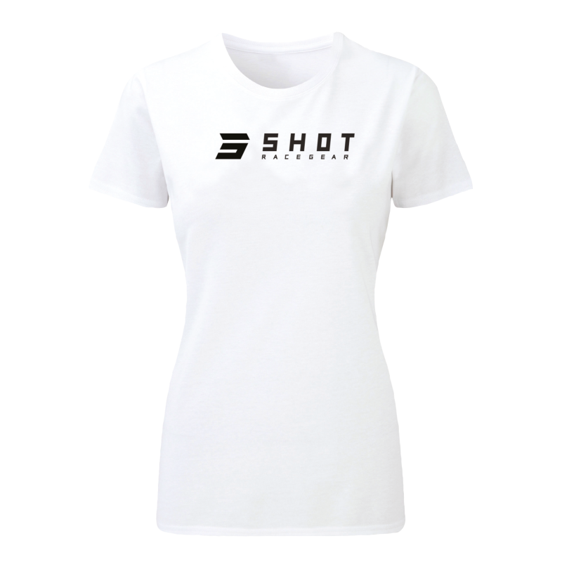 T-shirt Femme SHOT 2026 Team 2.0 Blanc