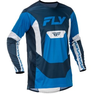Maillot FLY RACING 2026 Lite Bleu Blanc