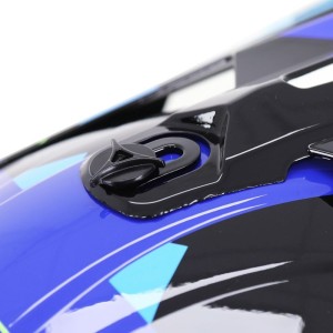 Casque Cross PROGRIP 3080 Spirit Bleu Noir