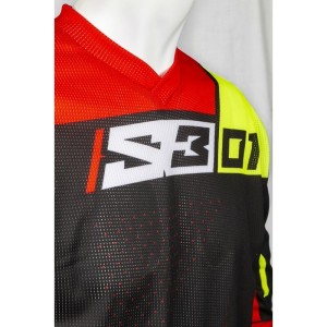 Maillot S3 Collection 01 Noir Rouge