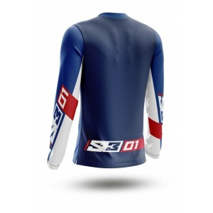 Maillot S3 Collection 01 Patriot Rouge Bleu
