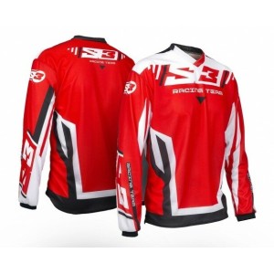 Maillot enfant S3 Racing Team Rouge Noir