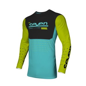 Maillot enfant SEVEN Vox Aperture Jaune Bleu