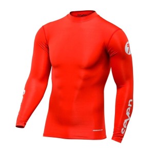 Maillot SEVEN Zero Compression Rouge