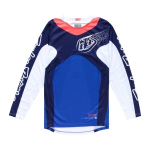 Maillot TROY LEE DESIGNS GP Pro Frames Navy Blanc