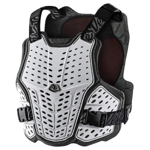 Pare-pierre TROY LEE DESIGNS Rockfight CE Flex Blanc