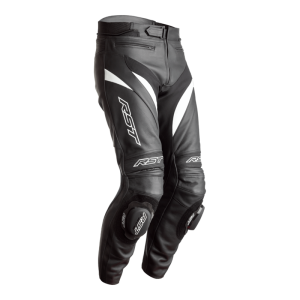 Pantalon cuir RST Tractech Evo 4 CE Blanc Noir