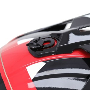Casque Cross PROGRIP 3080 Spirit Rouge Noir