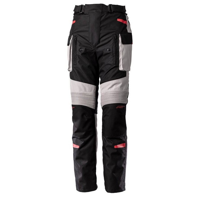 Pantalon textile RST Endurance CE Court Noir Argent Rouge Pantalon textile RST Endurance CE Court Noir Argent Rouge