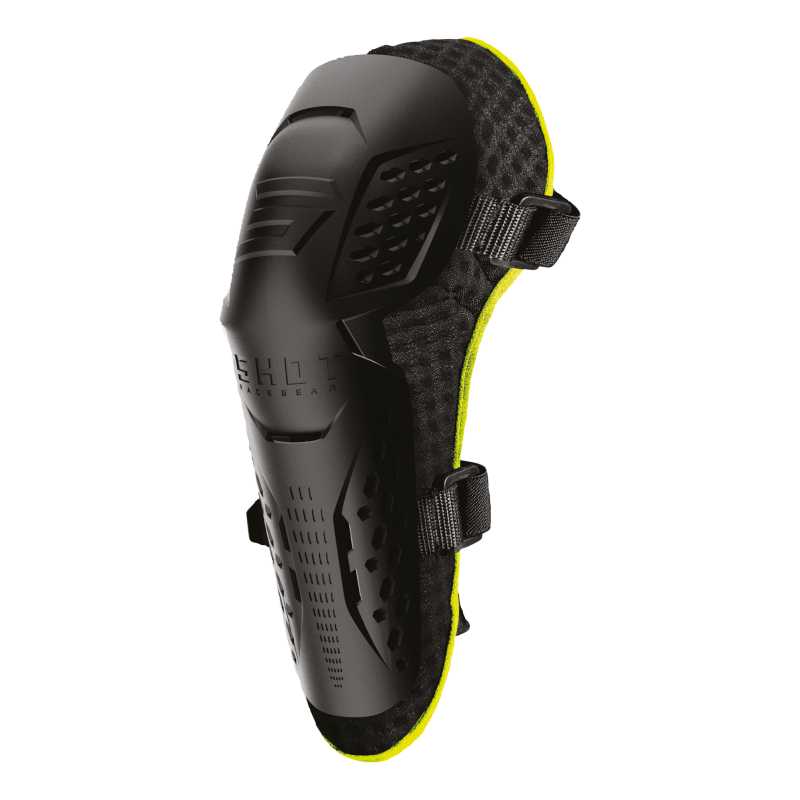 Coudières Optimal 2.0 2026 - Noir/Jaune Fluo Coudières Optimal 2.0 2026 - Noir/Jaune Fluo