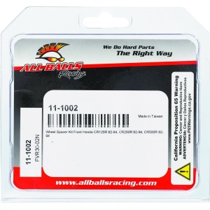 Kit entretoise de roue avant ALL BALLS 125-250-500 CR 1992-1994