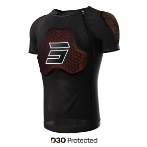 T-shirt de protection SHOT 2026 Race D30 Noir