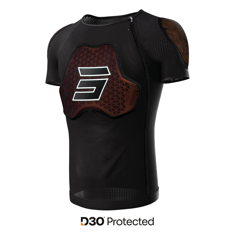 T-shirt de protection SHOT 2026 Race D30 Noir
