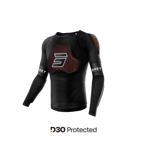 Gilet de protection SHOT Race D30 2026 Noir
