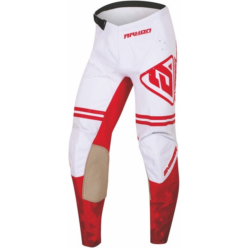 Pantalon ANSWER Arkon Trials - rouge/blanc Pantalon ANSWER Arkon Trials - rouge/blanc