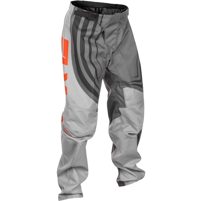 Pantalon enfant FLY RACING F-16 2025 - gris/orange