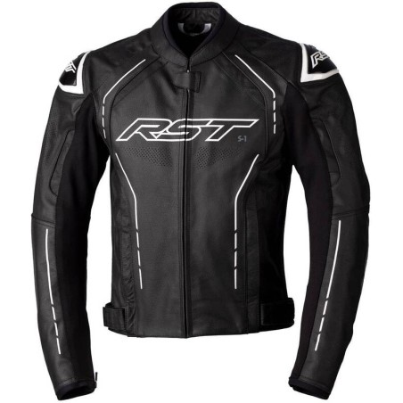 Blouson cuir RST S1 Blanc
