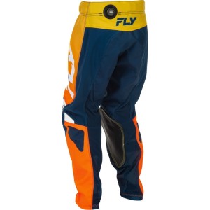 Pantalon enfant FLY RACING Kinetic 2026 - Bleu marine/orange