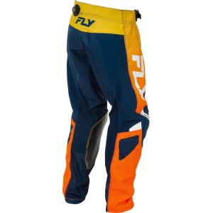 Pantalon enfant FLY RACING Kinetic 2026 - Bleu marine/orange