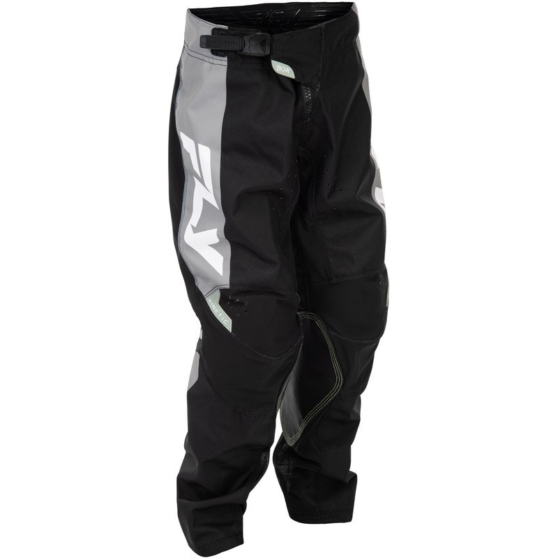 Pantalon enfant FLY RACING Kinetic 2026 - noir/gris