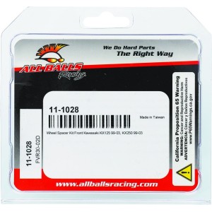 Kit entretoise de roue avant ALL BALLS 125-250 KX 1999-2003