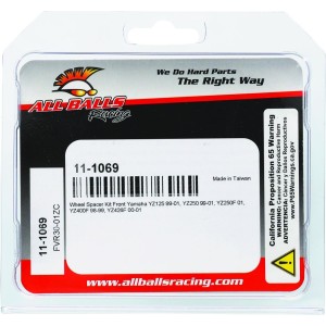 Kit entretoise de roue avant ALL BALLS 125-250 YZ 1999-2001 250 YZF 2001 400-426 YZF 1998-2001