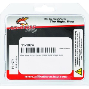 Kit entretoise de roue avant ALL BALLS 250 WRF 2002-2019 426-450 WRF 2002-2018