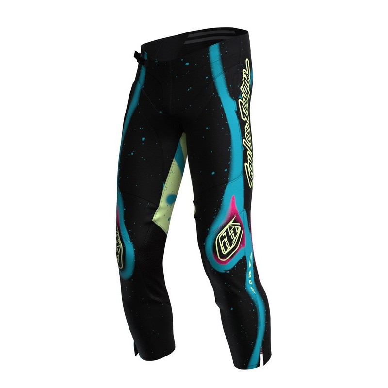 Pantalon enfant TROY LEE DESIGNS GP Pro Membrane Noir Jaune Pantalon enfant TROY LEE DESIGNS GP Pro Membrane Noir Jaune