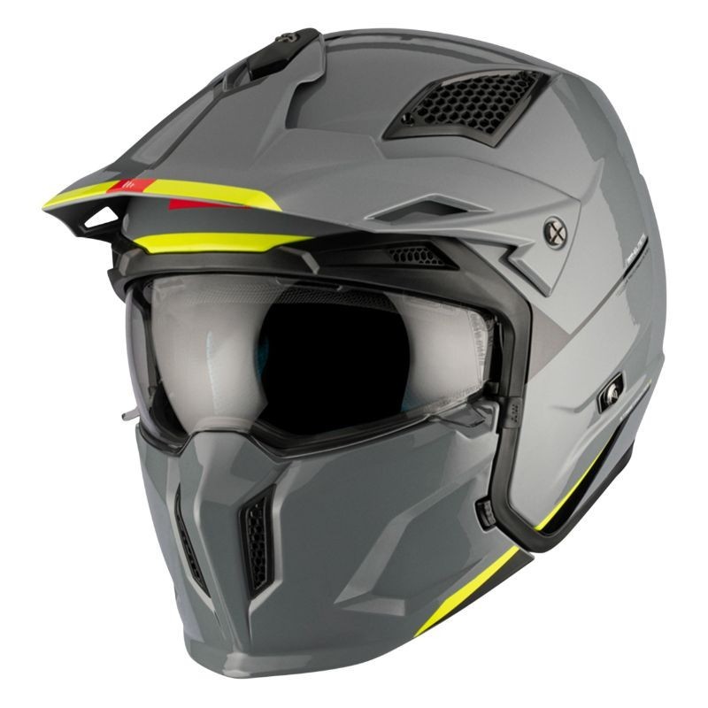 Casque MT STREETFIGHTER SV Uni Gris Brillant